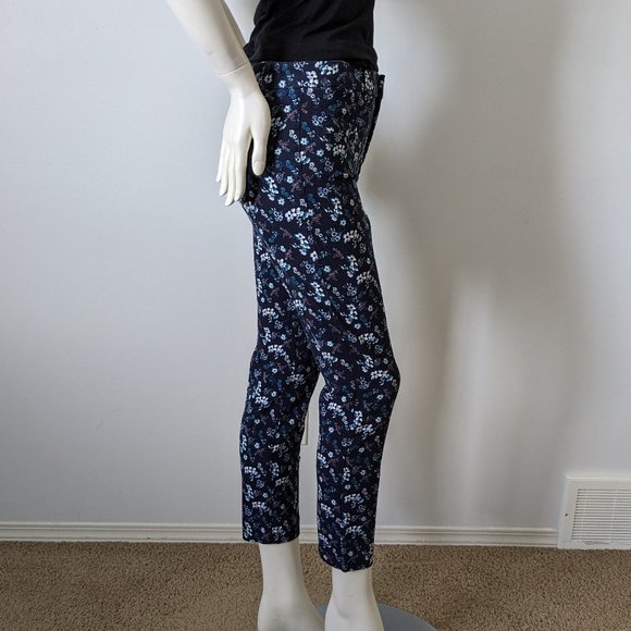 Gap - Signature Skinny Ankle Pant With Floral Print - Size 6R - Picture 4 of 7